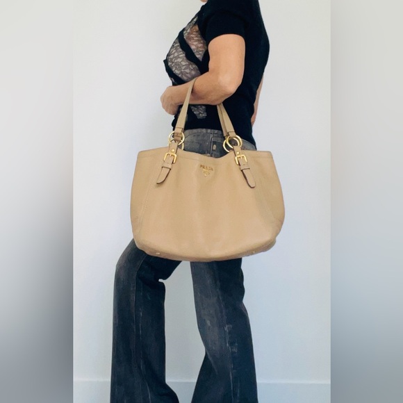 PRADA HANDBAG Authentic with ID - Picture 2 of 12